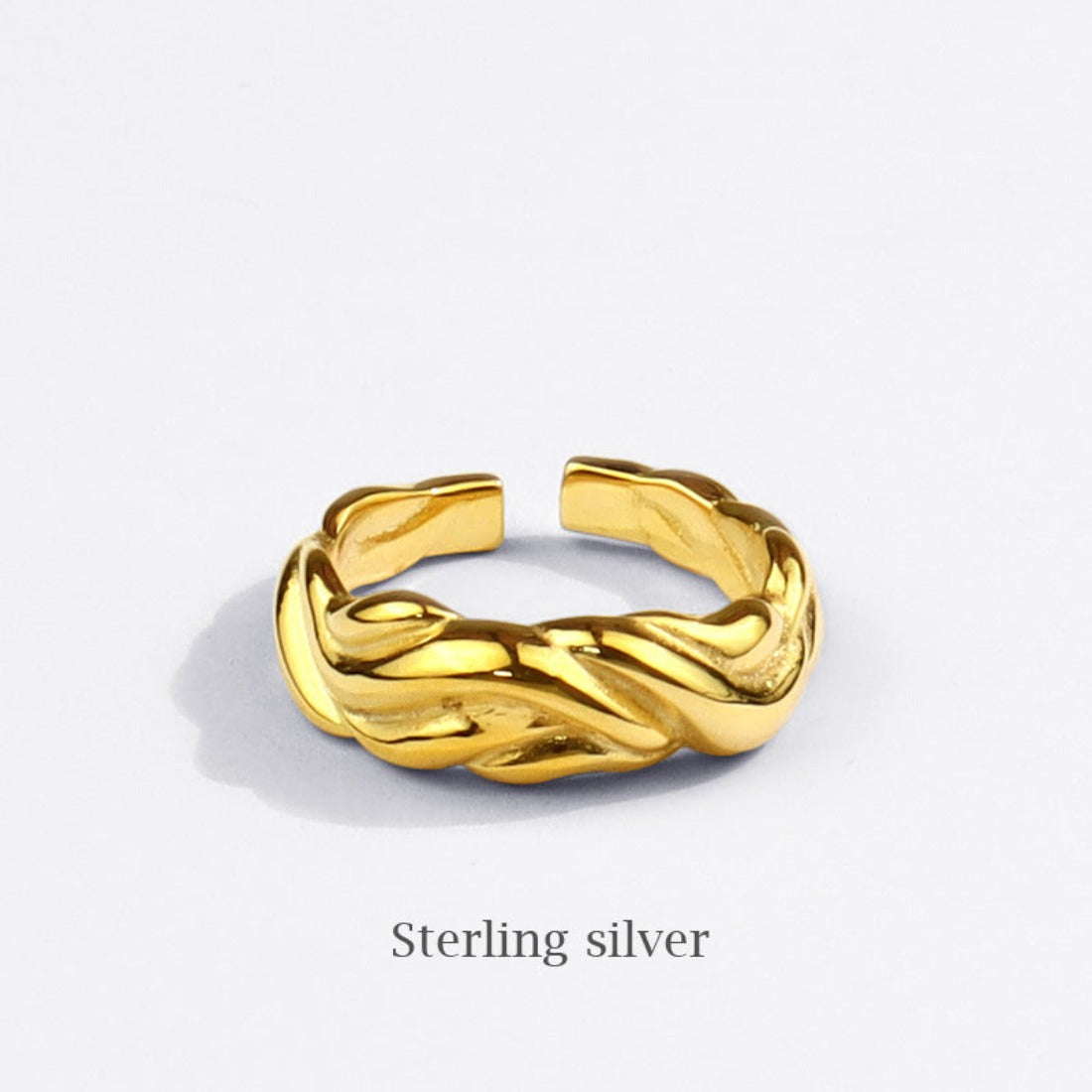  Silver Color Female Resizable Opening Rings